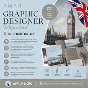 Graphic Designer Required in London