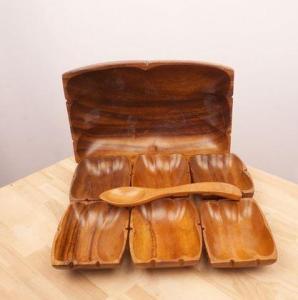 Wooden Bowls Serving Set with Best Quality | Chinkara Design