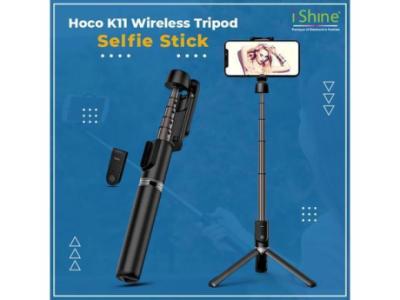 Buy Bulk HOCO K11 Wireless Tripod Selfie Stick in Ireland