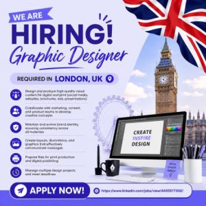 Graphic Designer Required in London