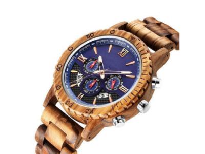 Milan - Chronograph Wood Watch