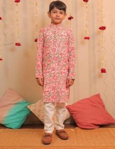 Buy Traditional Kurta Pajamas for Boys at Mirraw Luxe