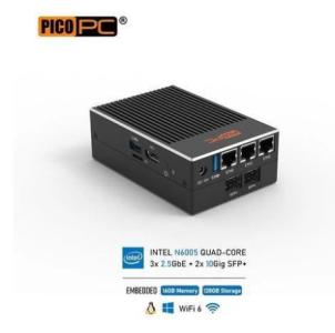 Mini Firewall Router with 16GB RAM 128GB Storage WiFi6 MNHO-113