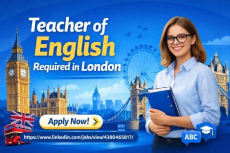 Teacher of English Required in London