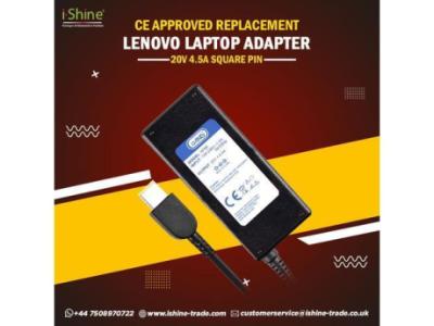 Buy Bulk CE Approved Replacement Lenovo Laptop Adapter 20V 4.5A Square Pin in UK