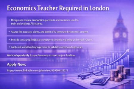 Economics Teacher Required in London