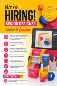 Senior Designer Required in London