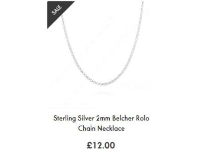 Men’s belcher chain