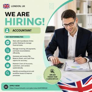 Accountant Required in London