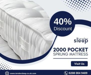 2000 Pocket Sprung Mattress For Sale