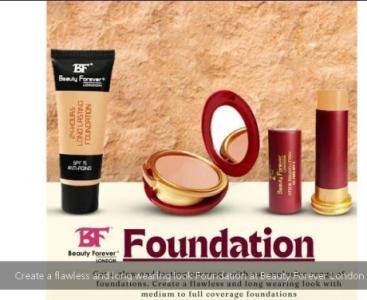 Create a flawless and long wearing look Foundation at Beauty Forever London