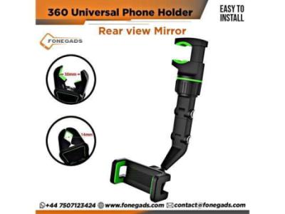 Buy Bulk 360 Universal Rearview Mirror Phone Holder in UK