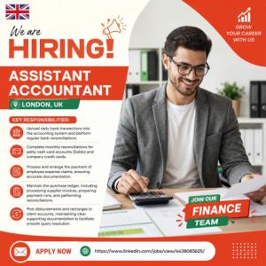 Assistant Accountant Required in London
