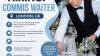 Commis Waiter Required in London