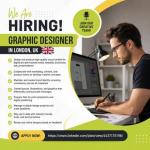 Graphic Designer Required in London
