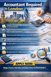 Accountant Required in London