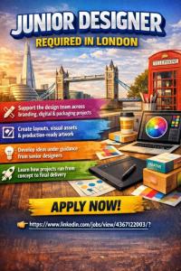 Junior Designer Required in Dubai