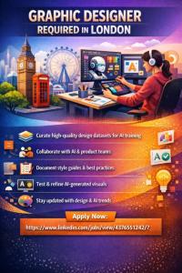 Graphic Designer Required in London