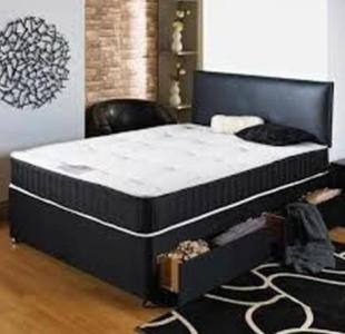 Divan Bed!!Brand New Double Divan Bed With Mattress Price£170