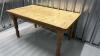 Large pine dining table