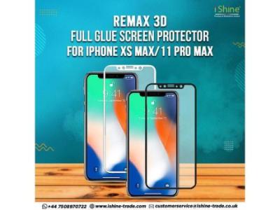 Buy Bulk Remax 3D Full Glue Screen Protector For iPhone XS Max / 11 Pro Max in UK