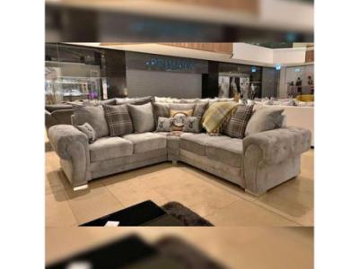 Verona Chesterfield Corner sofa available in stock with cash on delivery