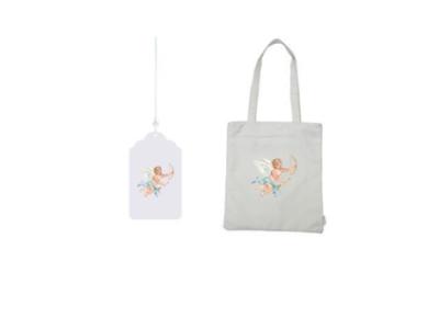 A cute angel child, gifts tag & bag, birthday gift/gift for friend