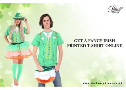 GET A FANCY IRISH PRINTED T-SHIRT ONLINE