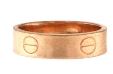 22ct Rose Gold Wedding Band | Size N1/2