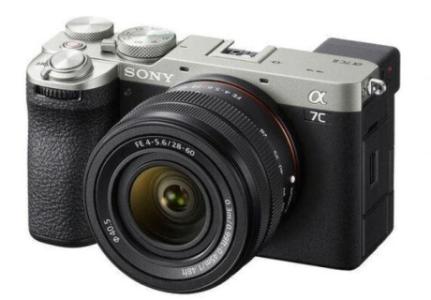 SONY A7C II WITH 28-60MM LENS SILVER at Lowest Price in UK