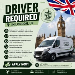 Driver Required in London