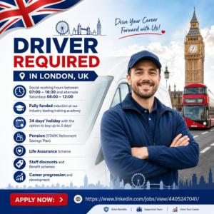 Driver Required in London