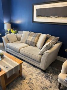 4 Seater Sofa, cuddle chair and armchair