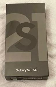 SAVE £249 NEW SEALED,SAMSUNG GALAXY S21 PLUS 5G 128GB UNLOCKED,BLACK,NOT IPHONE,NO OFFER,CAN DELIVER