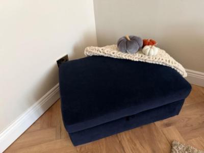 DFS Sofa and Footstool