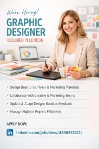 Graphic Designer Required in London