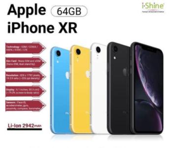 Apple iPhone XR - 64GB 128GB - Unlocked Smartphone All Colours Excellent A+++ VERY Good Condition