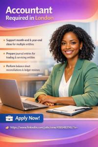 Accountant Required in London