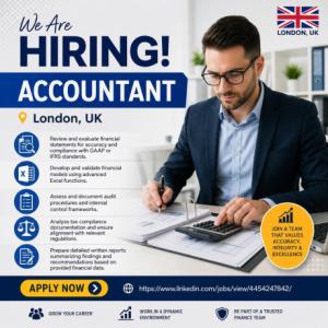 Accountant Required in London