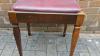 Piano stool vintage with storage