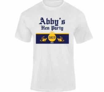 Personalised Coronna Hen T-Shirt FOR SALE