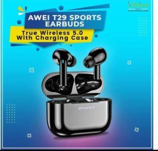Buy Bulk AWEI T29 Sports Earbuds True Wireless 5.0 With Charging Case in Ireland