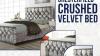 The Chesterfield Crushed Velvet Bed