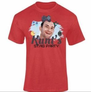 Personalised Gaming Stag T-Shirt for sale