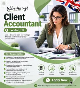 Client Accountant Required in London