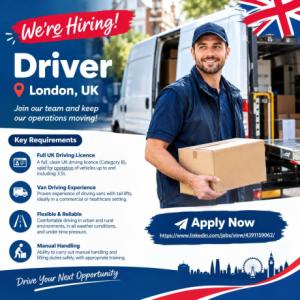 Driver Required in London