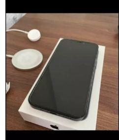 iPhone 12 mini - black/blue colour - almost brand new