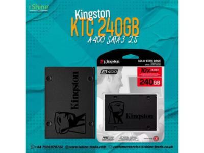 Buy Bulk Kingston KTC 240GB A400 Sata 3 2.5 in UK