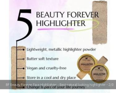 BF Beauty Forever Face Highlighter - Best natural looking highlighter