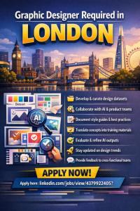 Graphic Designer Required in London